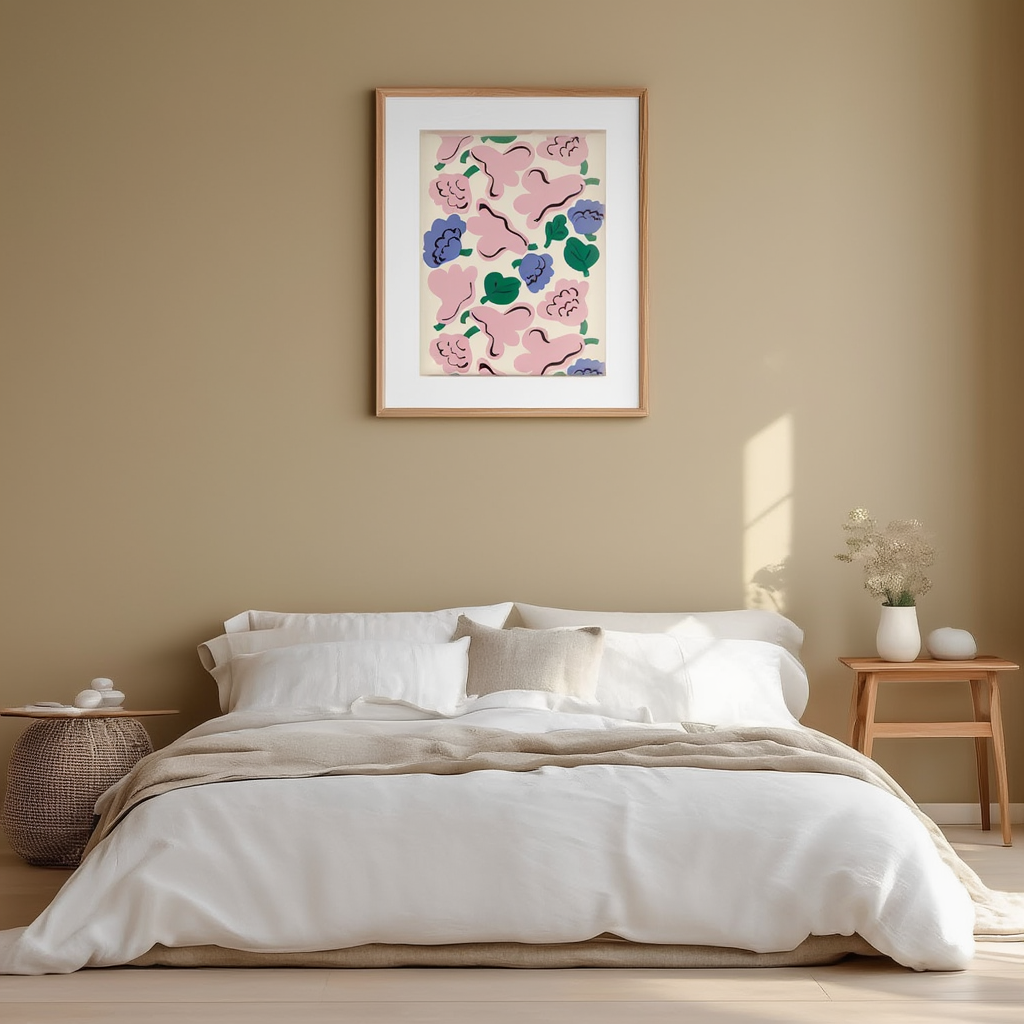 Garden Symphony – Large Colorful Flower Print