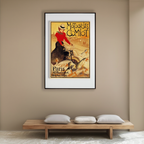 Théophile Alexandre Steinlen – Motocycles Comiot Poster – Vintage French Art Print