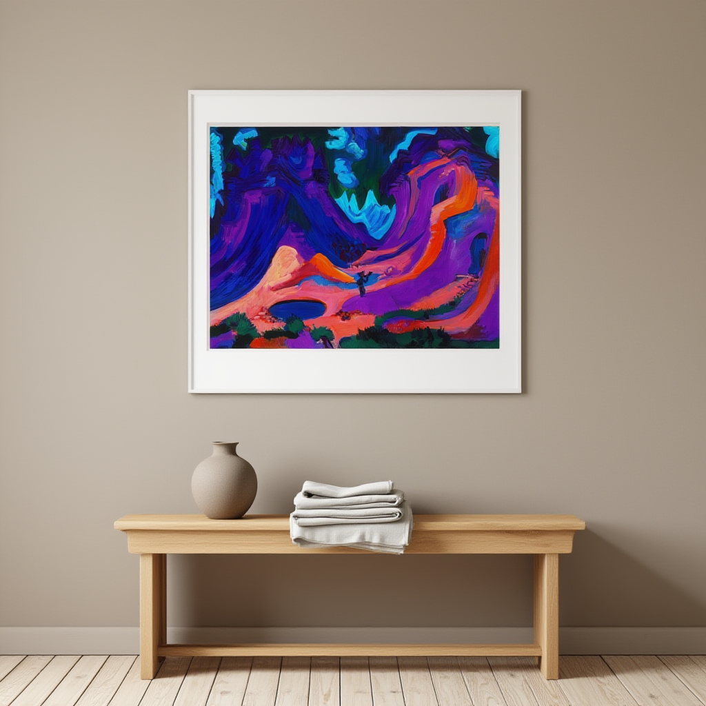 Ernst Ludwig Kirchner - The Amselfluh