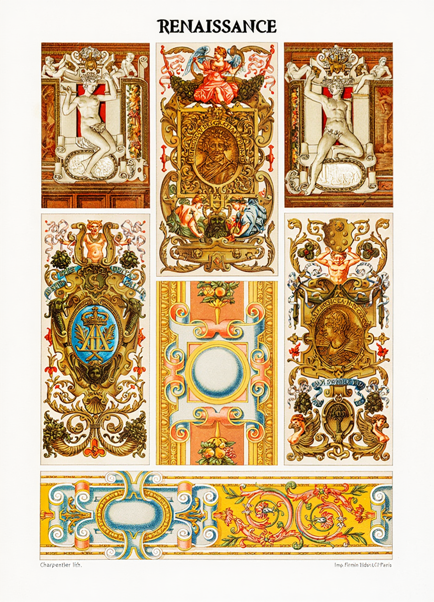 Illustration from L’ Ornement Polychrome