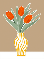 Floral Harmony – 6 Botanical Prints | Mix & Match Wall Art Collection - Hakyarts