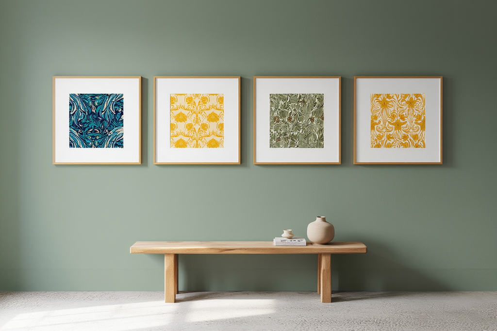William Morris – Nature Inspired Elegance 4-Prints