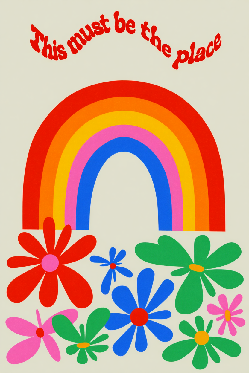 Retro Gallery Wall – Funny Colorful Dog Quotes Set