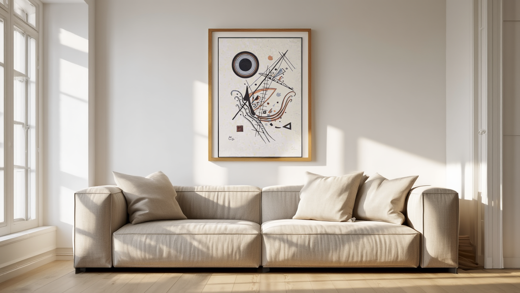 Wassily Kandinsky – Lithographie ‘Blau’ - Iconic Abstract Art Print