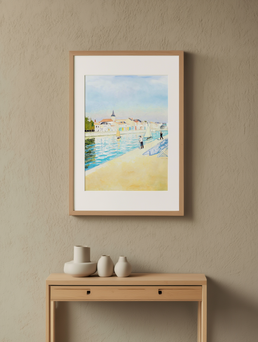 Les Pêcheurs À La Ligne, La Chaume