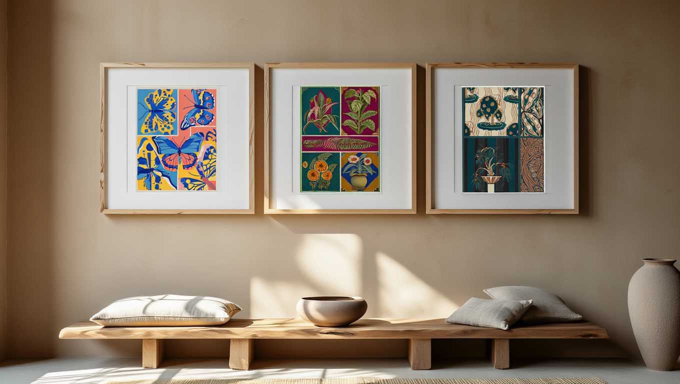 Émile-Allain Séguy – Deco Nature Trio - 3 Prints Mix & Match