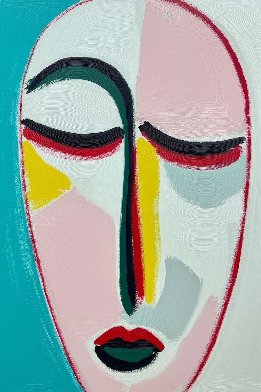 Alexej von Jawlensky Abstract Harmony – Curated Wall Art Print
