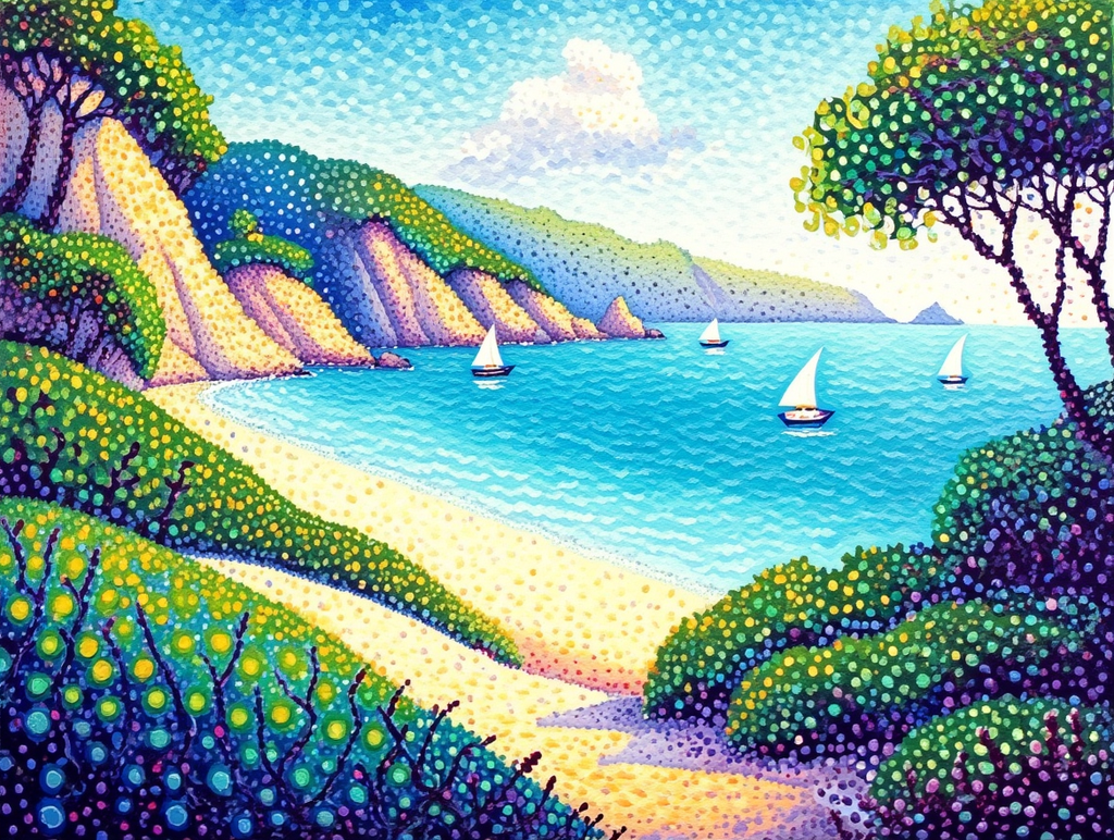Paul Signac – Coastal Harmony Collection 4 Prints Mix & Match