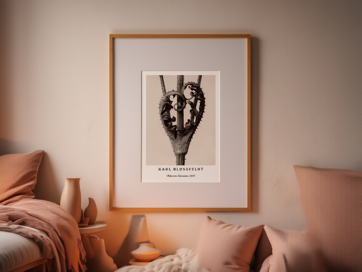 Karl Blossfeldt – Dipsacus Laciniatus – Botanical Art Print