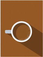 6 Coffee Posters – Minimalist Café Wall Art Prints for Espresso, Latte & More - Hakyarts