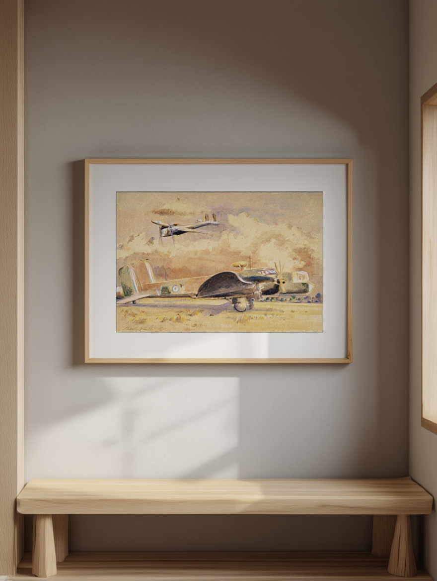 Paul Nash - Whitley Bombers Sunning