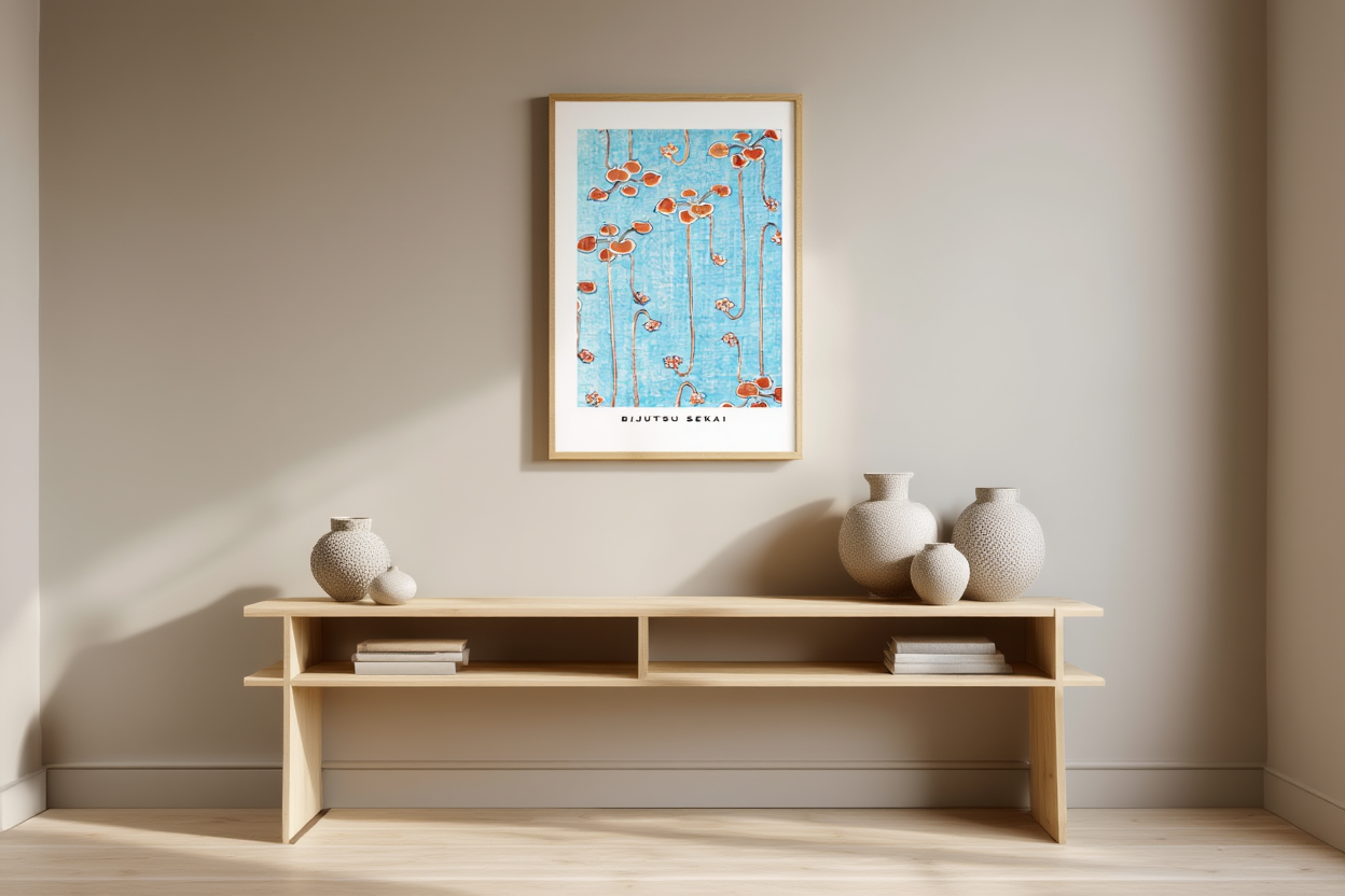 Woodblock Print from Bijutsu Sekai (The World of Art), 1890 – Japanese Art Print | Vintage Ukiyo-e Wall Decor