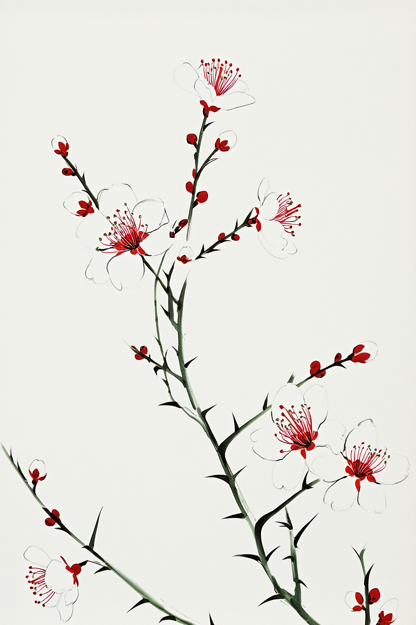 Mix & Match Japanese Botanical Prints – 3 Prints