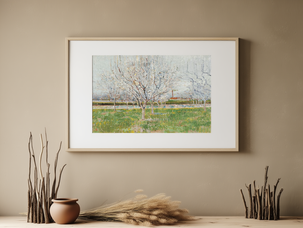 Vincent Van Gogh - Orchard in Blossom