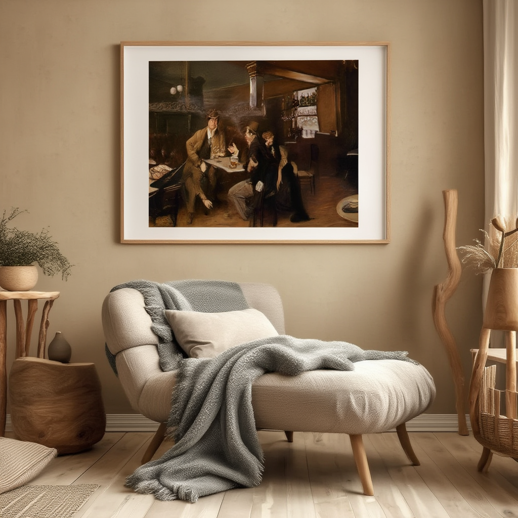 Jean Béraud  - Au Bistro