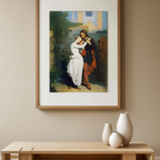 Faust And Marguerite In The Garden by Ary Scheffer