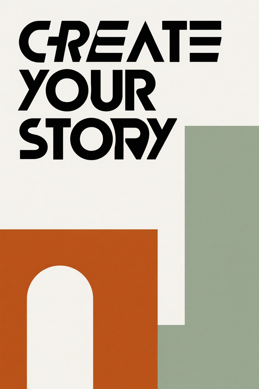 Everyday Affirmations – 4 Modern Typography Prints