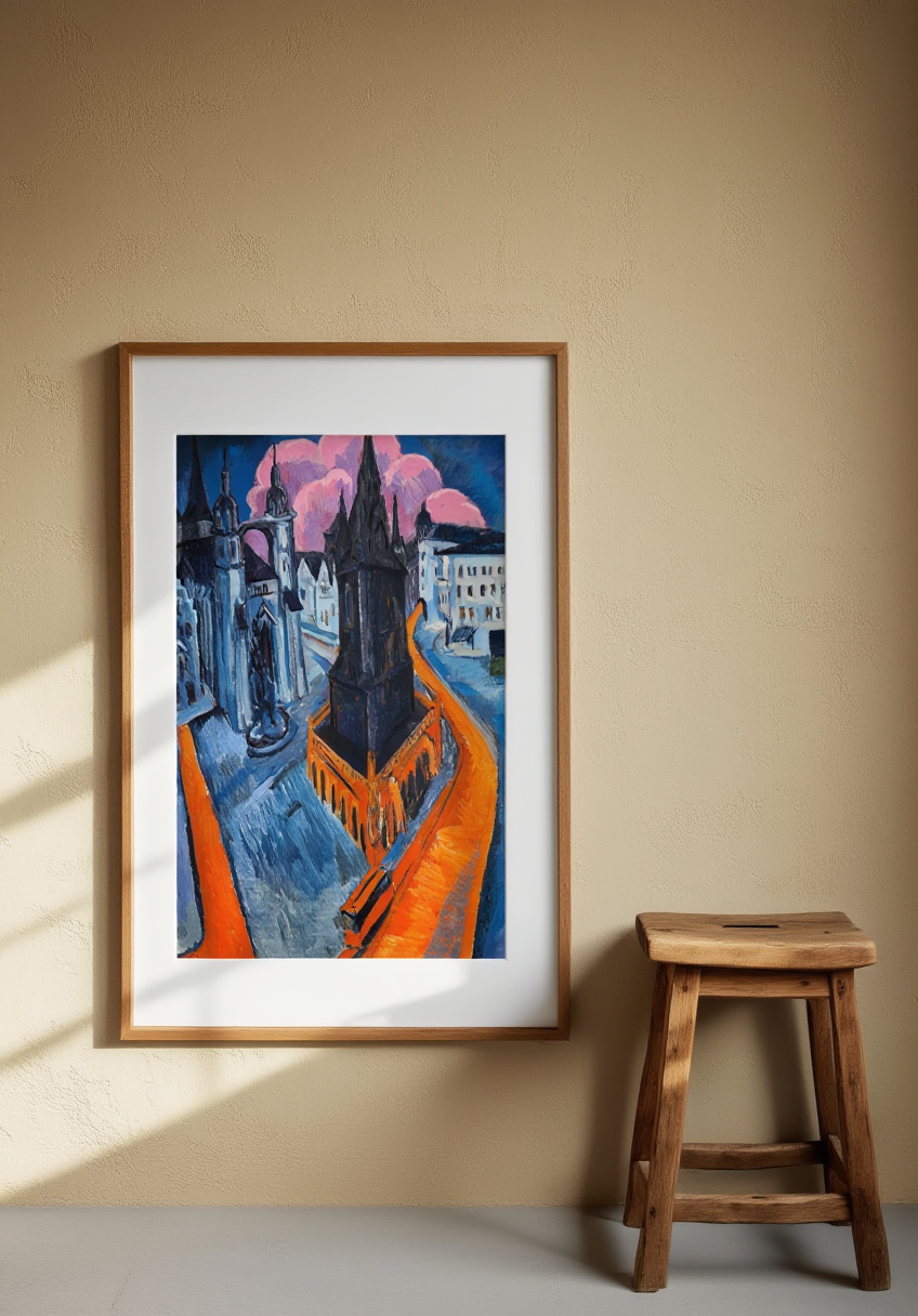 Ernst Ludwig Kirchner - La Tour Rouge