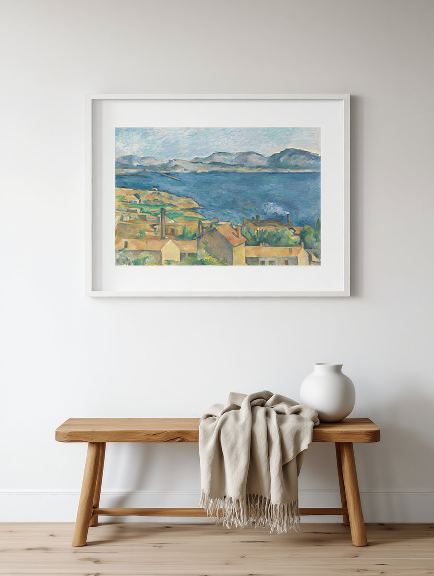 Paul Cézanne - The Bay of Marseilles, Seen from L'Estaque