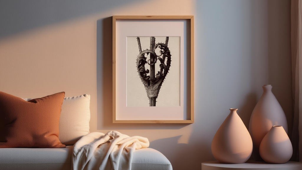 Karl Blossfeldt – Dipsacus Laciniatus – Botanical Art Print