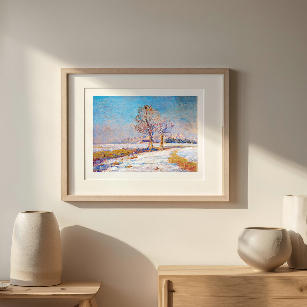 Winter Landscape under the Tatras