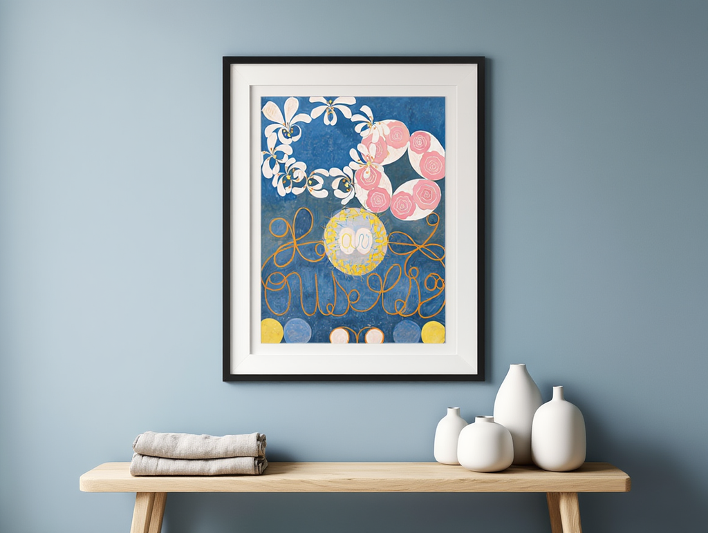 Hilma af Klint – The Ten Largest No. 1 Childhood – Abstract Spiritual Art Print