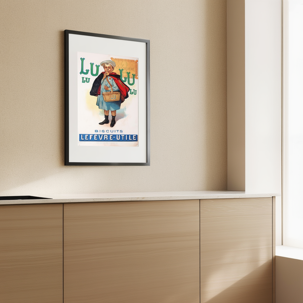 Firmin Bouisset – LU Vintage Biscuit Poster