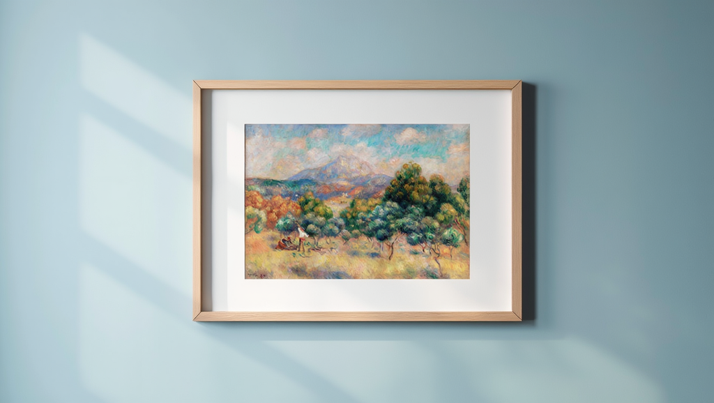 Auguste Renoir - Montagne Sainte-Victoire