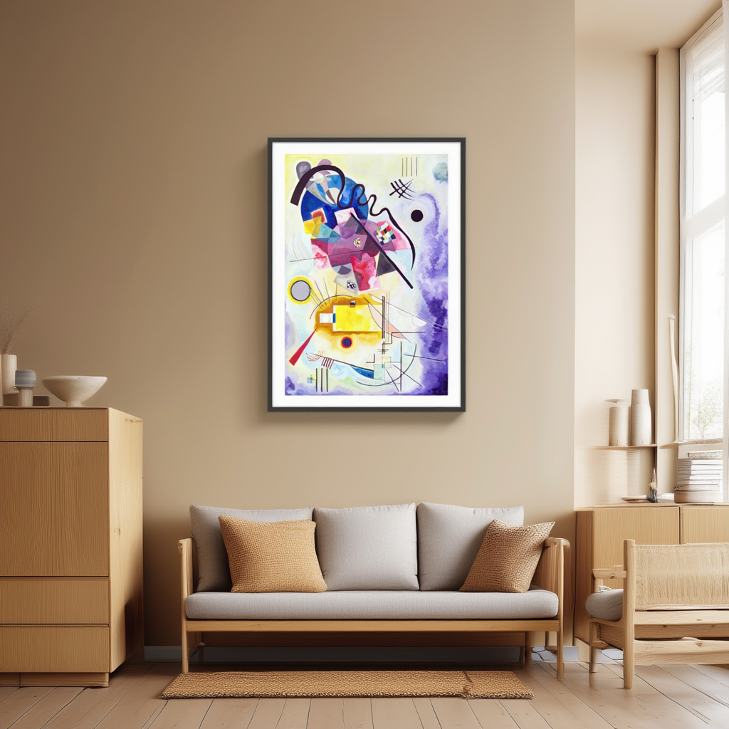 Wassily Kandinsky - Yellow Red Blue