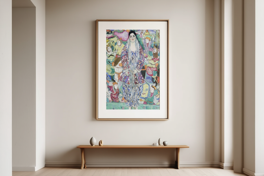 Gustav Klimt – Portrait of Friederike Maria Beer - Iconic Symbolist Portrait Art Print