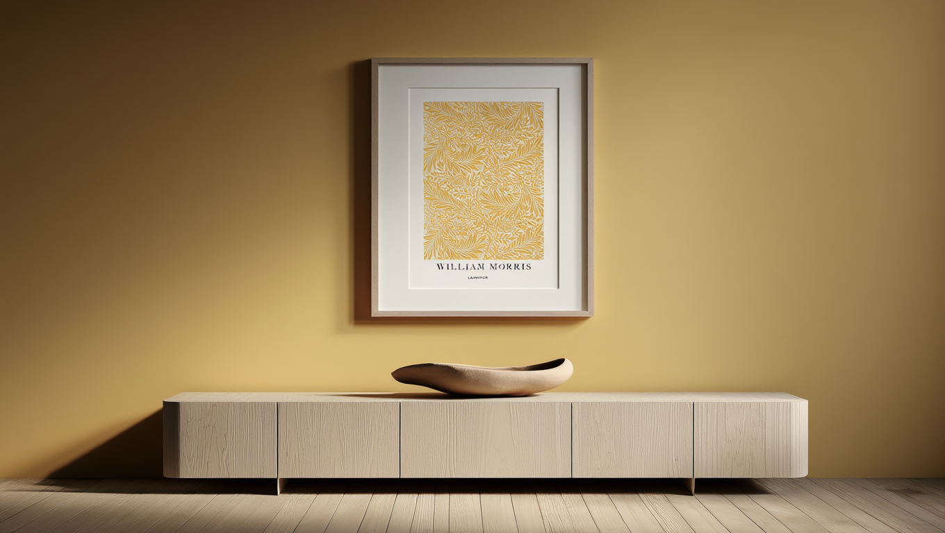 William Morris - Larkspur Poster