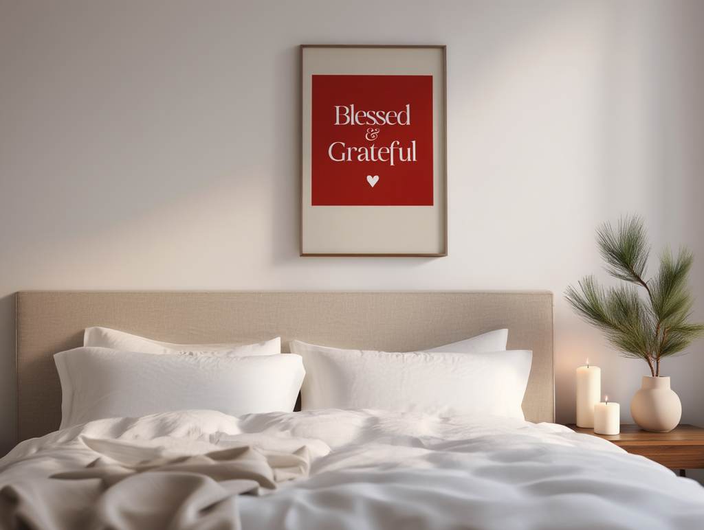 Blessed & Grateful – Art Print