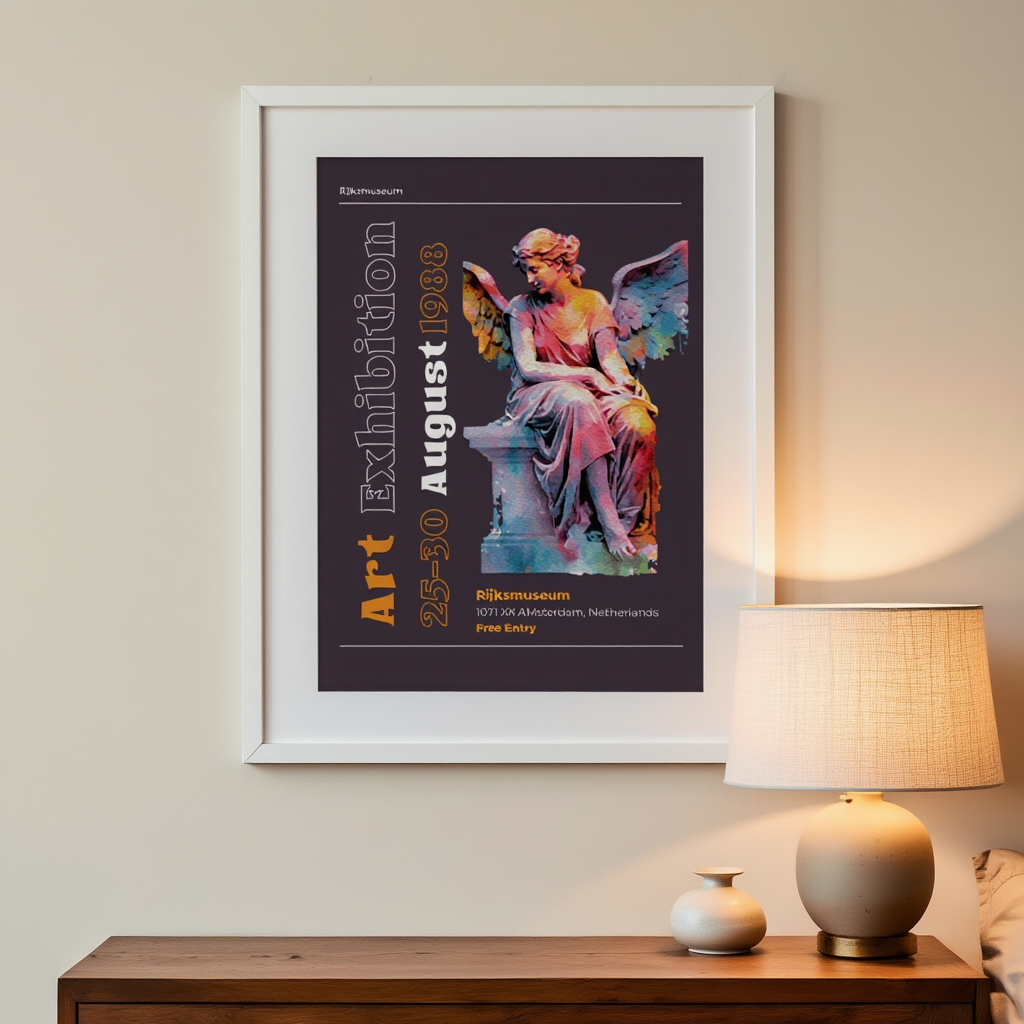 Rijksmuseum Art Exhibition – Vintage Museum Poster