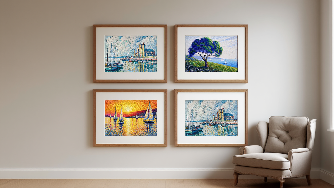 Paul Signac – Harbor Glow Quartet