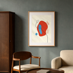 Primary Forms | Contemporary Abstract Wall Art Print