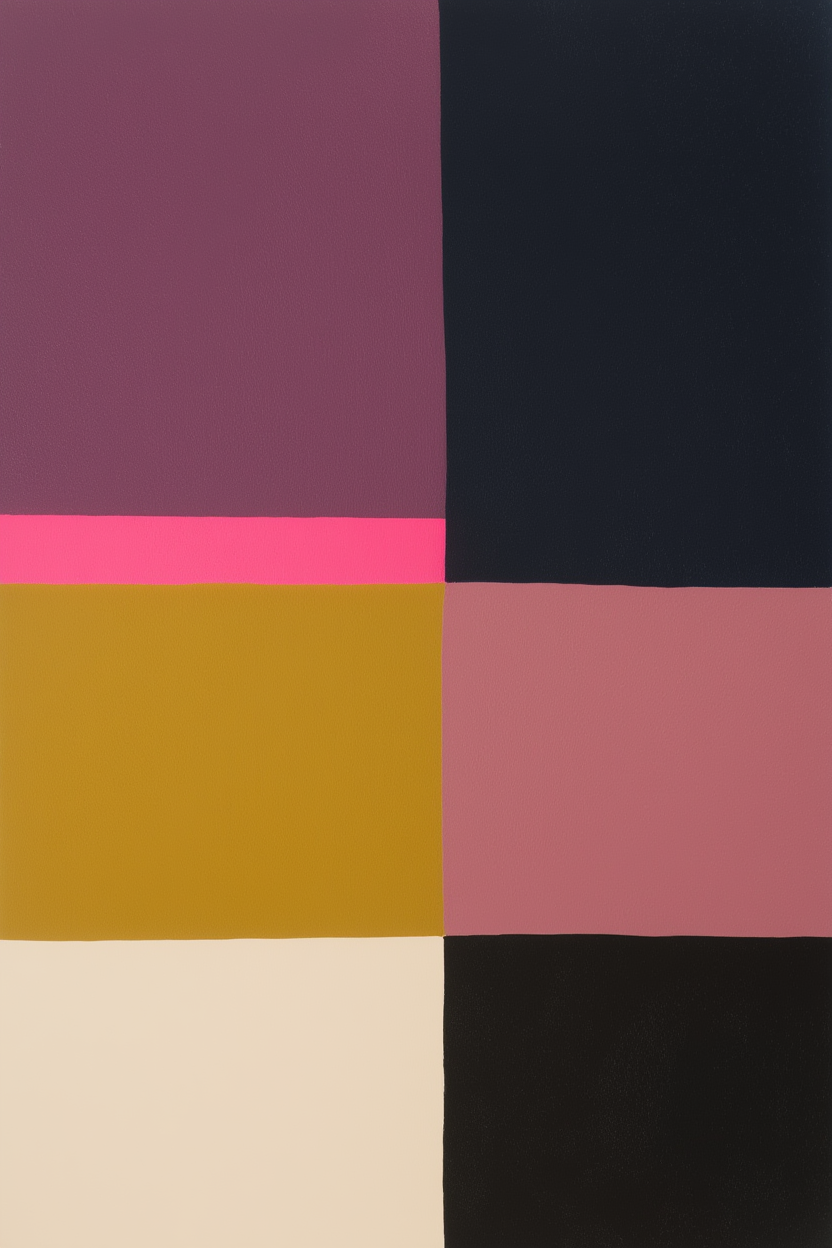 Set of 3 Colour Block Prints – Minimalist Modern Art