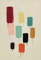 Canvas Print Abstract Color Blocks I | Contemporary Abstract