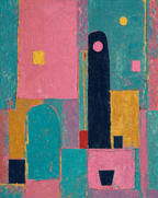 Colourful Abstract Companion II | Contemporary Abstract Wall Art Print
