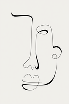 Abstract Minimalist Lines – Set of 4 Art Prints - Hakyarts