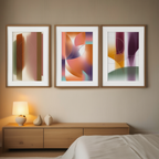 Set of 3 Art Prints  – Chromatic Explorations - Hakyarts