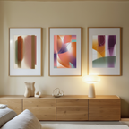 Set of 3 Art Prints  – Chromatic Explorations - Hakyarts
