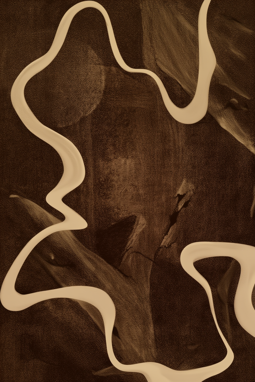 Set of 3 Abstract Ribbon Prints – Minimalist Wall Art