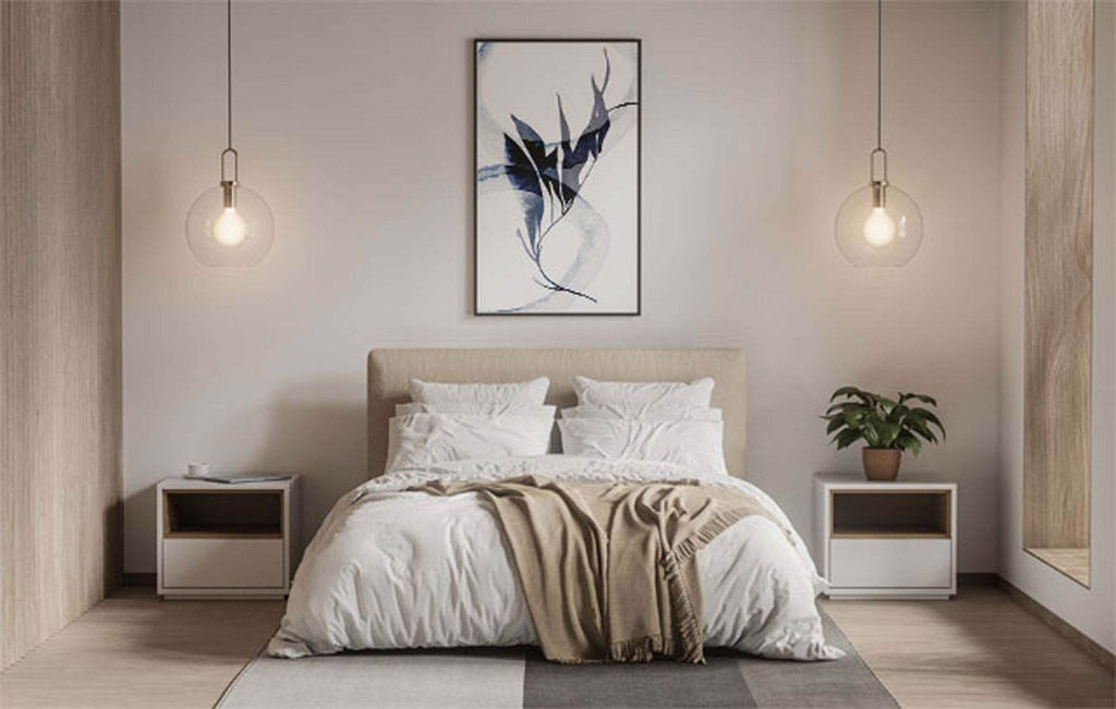 Abstract Floral Shapes No 2 Poster - Hakyarts