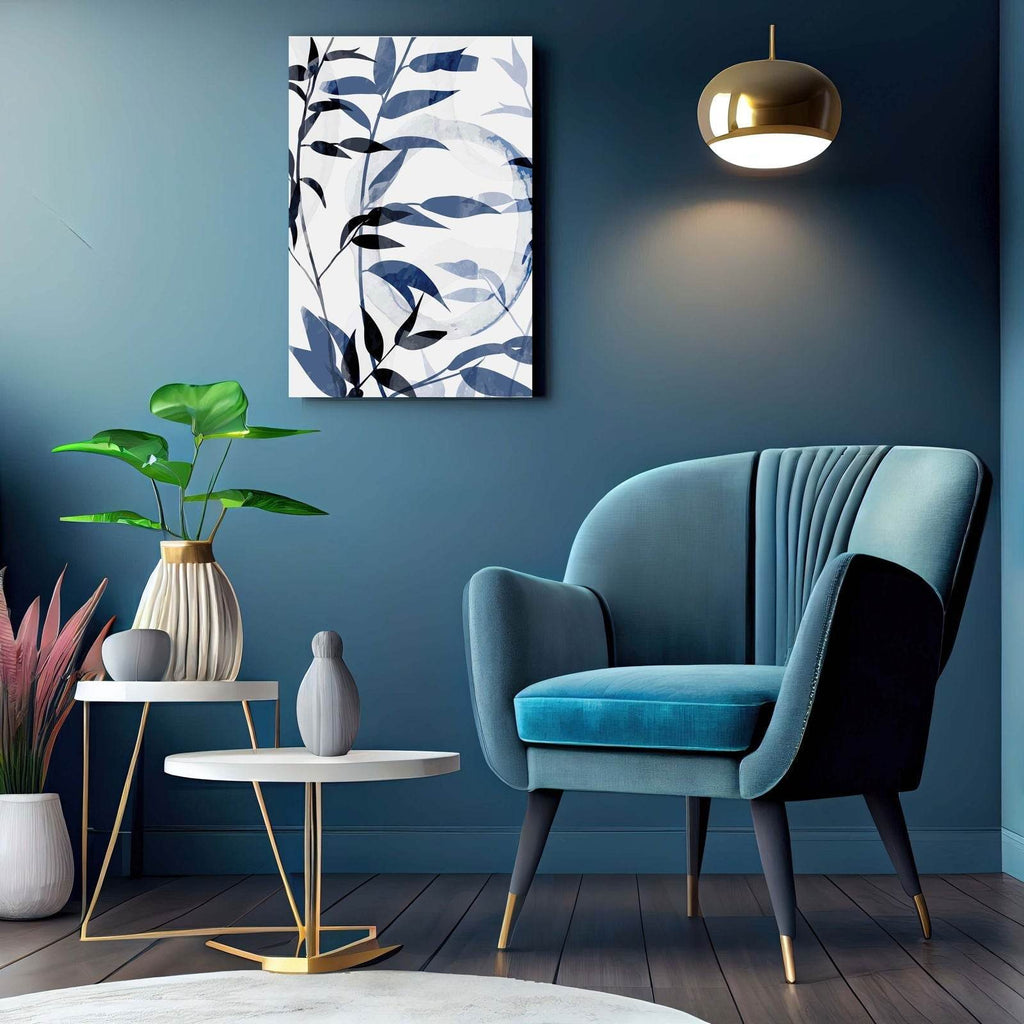 Abstract Floral Shapes No 1 Poster - Hakyarts