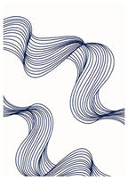Abstract Waves Posters Trio Pack - Hakyarts