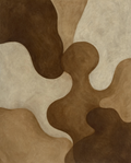 Abstract Earth-Tone | Contemporary Abstract Wall Art Print