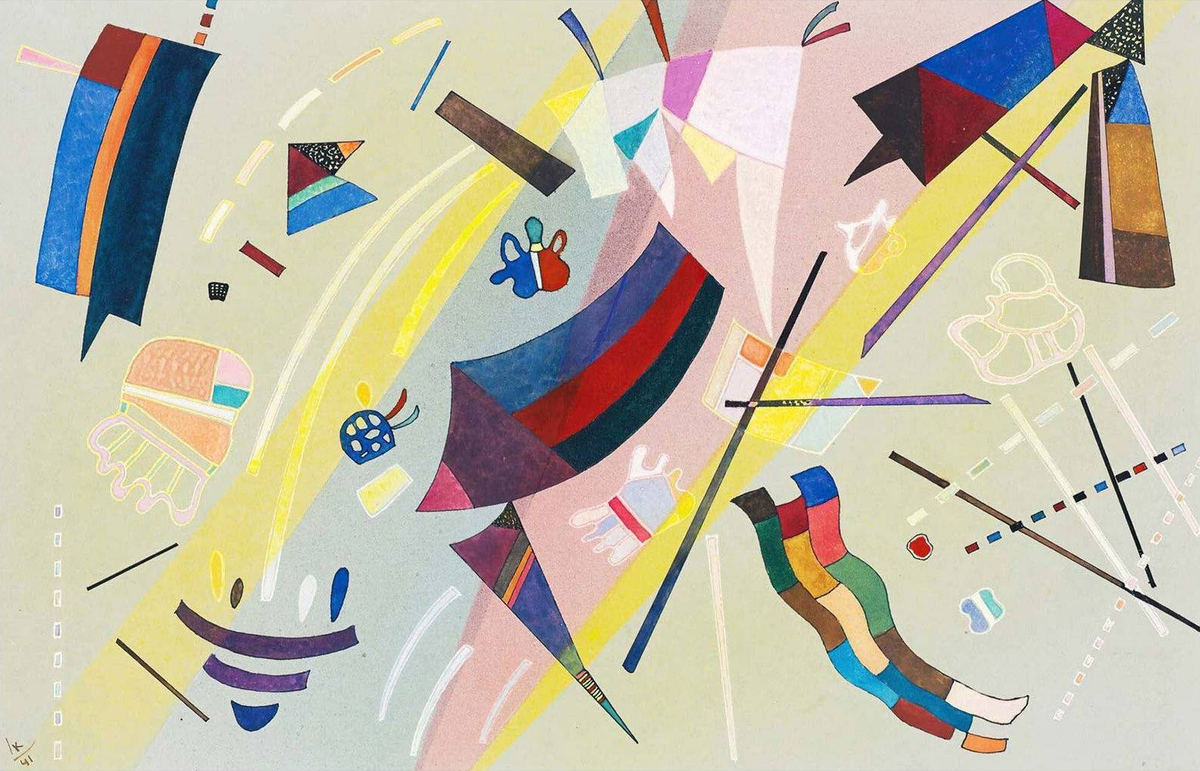 Canvas Print Wassily Kandinsky – Untitled – Iconic Abstract Art