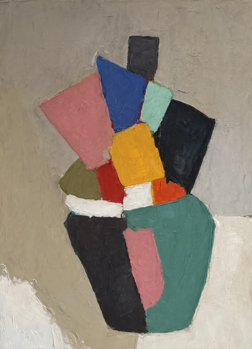 Abstract Still Life Variation | Contemporary Still Life Wall Art Print