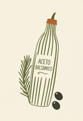 Aceto Balsamico | Minimalist Kitchen Art Print