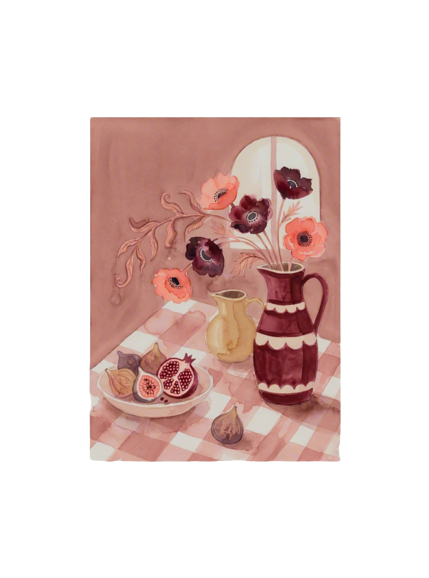 Breakfast Table Canvas Print | Still Life Wall Art
